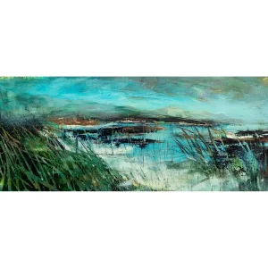 Cobalt Water, Giclée Art Print by Fiona Matheson