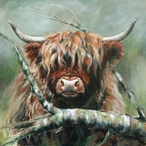 Milis Playing Peekaboo, Giclée Art Print by Hilary Barker
