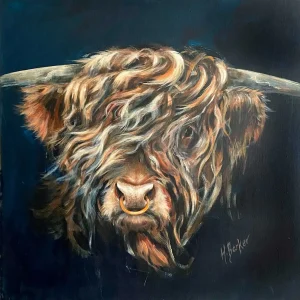 Good Morning from Fergus, Giclée Art Print by Hilary Barker