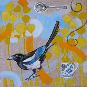 Jam Spoon Two, Giclée Art Print by Ingrid Nilsson
