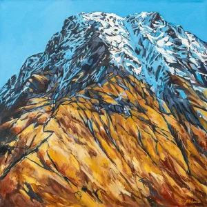 Bla Bheinn from Loch an Athain, Giclée Art Print by Julie Arbuckle