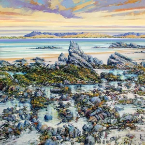 North from Tarskavaig, Giclée Art Print by John Bathgate