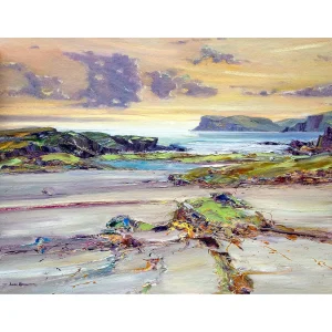 Ardroag, Skye, Giclée Art Print by John Bathgate