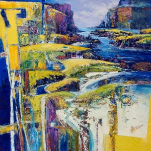 Sea Crofts, Giclée Art Print by John Bathgate