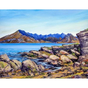 Elgol, Skye, Giclée Art Print by John Bathgate