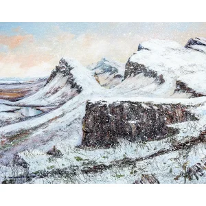 Quiraing, Skye, Giclée Art Print by John Bathgate