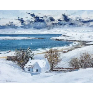 Staffin Bay, Skye, Giclée Art Print by John Bathgate