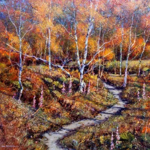 Dunvegan Birches, Giclée Art Print by John Bathgate