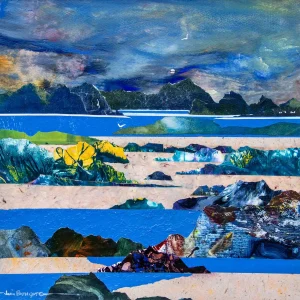 Moonlit Shore, Giclée Art Print by John Bathgate