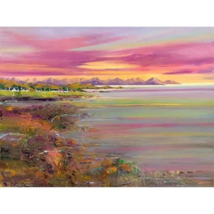 October Sky from Applecross, Giclée Art Print by John Bathgate