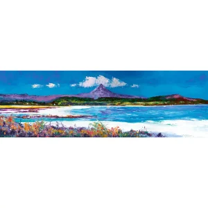 Goatfell from Brodick Bay, Giclée Art Print by Jean Feeney