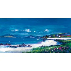 Hot Summer Elgol, Isle of Skye, Giclée Art Print by Jean Feeney