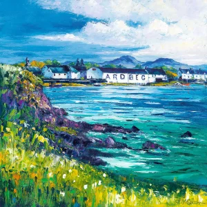 Ardbeg, Isle of Islay, Giclée Art Print by Jean Feeney