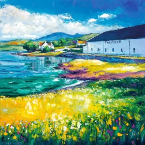 Talisker, Isle of Skye, Giclée Art Print by Jean Feeney