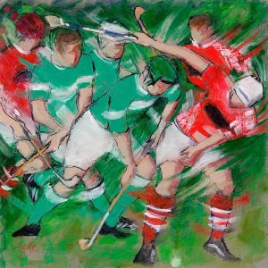 Sweeps and Strikes, Giclée Art Print by Janet McCrorie