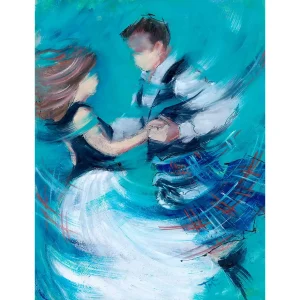 Highland Heartbeat, Giclée Art Print by Janet McCrorie