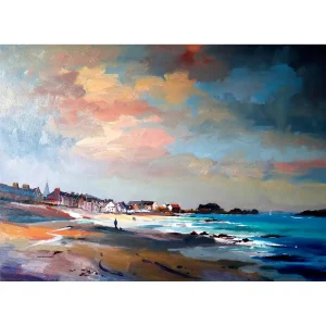 Misley Bay, North Berwick, Giclée Art Print by Joseph Maxwell-Stuart