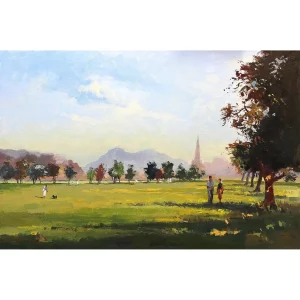Summertime at the Meadows, Giclée Art Print by Joseph Maxwell-Stuart