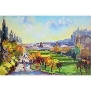 Princes Street Gardens, Giclée Art Print by Joseph Maxwell-Stuart