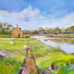 By the Tweed, Giclée Art Print by Kate Philp