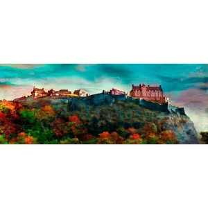 Edinburgh Castle, Giclée Art Print by Lee Scammacca