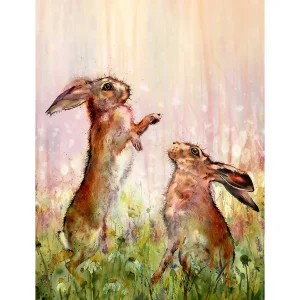 Hare, Giclée Art Print by Lee Scammacca