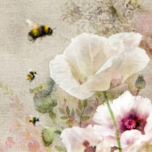 Golden Whispers, Giclée Art Print by Lee Scammacca