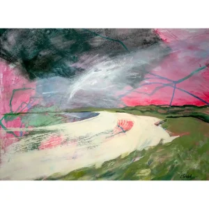 Riof Beach, Giclée Art Print by Louise Turnbull