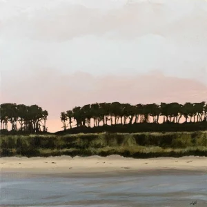 Silverburn Treeline, Giclée Art Print by Louise Turnbull