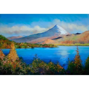 Loch Rannoch and Schiehallion, Giclée Art Print by Margaret Evans