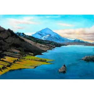 The Queens View, Giclée Art Print by Margaret Evans