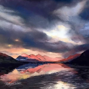 Storm Clouds Parting, Giclée Art Print by Margaret Evans