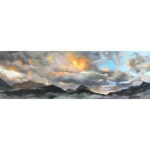 Above the Cuillin Mists, Giclée Art Print by Margaret Evans