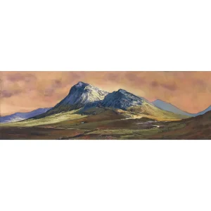 Copper Glow, Glencoe, Giclée Art Print by Margaret Evans