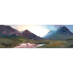 Lagangarbh, Glencoe, Giclée Art Print by Margaret Evans
