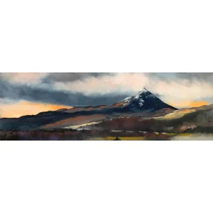 Mist Pockets over Rannoch, Giclée Art Print by Margaret Evans