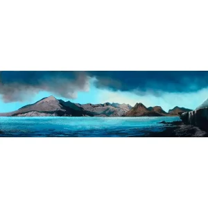 Storm Clouds, Elgol, Giclée Art Print by Margaret Evans