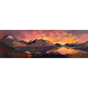 Torridon Reds, Giclée Art Print by Margaret Evans