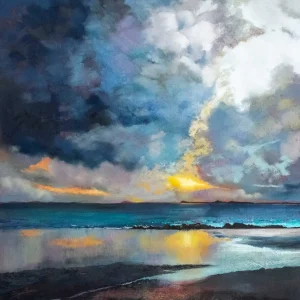 Reflections at Dusk, Giclée Art Print by Margaret Evans