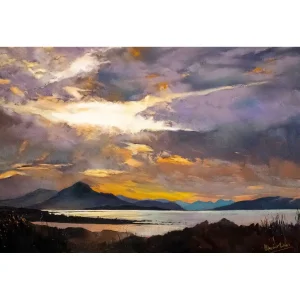 Westward Gold, Giclée Art Print by Margaret Evans
