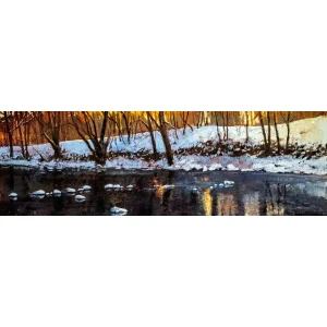 Woodland Glow, Giclée Art Print by Margaret Evans