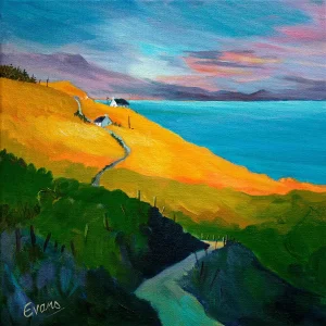 Dusk at Aird, Skye, Giclée Art Print by Margaret Evans