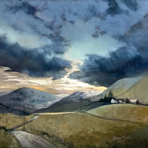Moonlight on Clova, Giclée Art Print by Margaret Evans