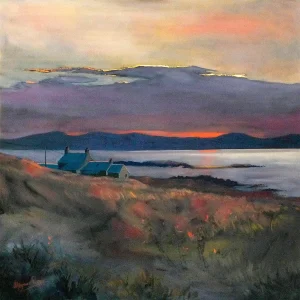 Nightfall, Iona, Giclée Art Print by Margaret Evans