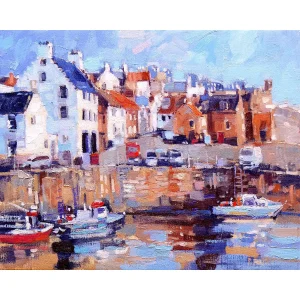 Crail Morning, Giclée Art Print by Peter Foyle