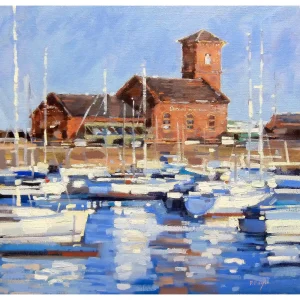 Cecchini's Ardrossan, Giclée Art Print by Peter Foyle