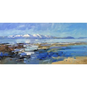 Arran Snow, Giclée Art Print by Peter Foyle