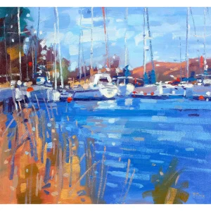 Crinan Morning, Giclée Art Print by Peter Foyle