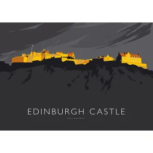 Edinburgh Castle, Giclée Art Print by Peter McDermott