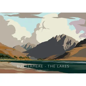 Buttermere, The Lakes, Giclée Art Print by Peter McDermott